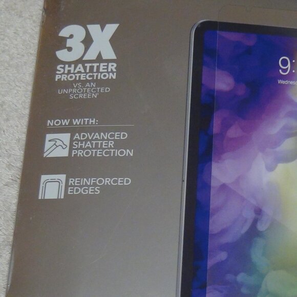 Zagg Invisible Shield Glass + Shield for 11" iPad Pro Gen. 1 & 2 - Picture 4 of 15